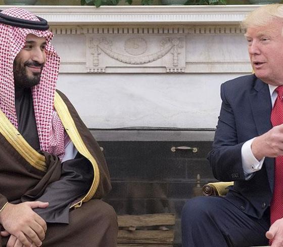 ترامب وبن سلمان