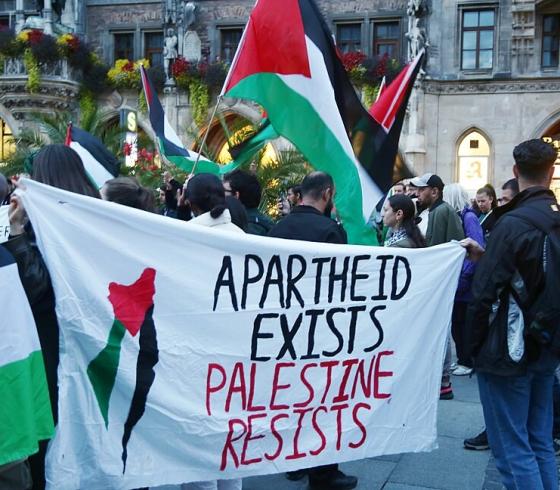 تظاهرة في فرنسا مع فلسطين