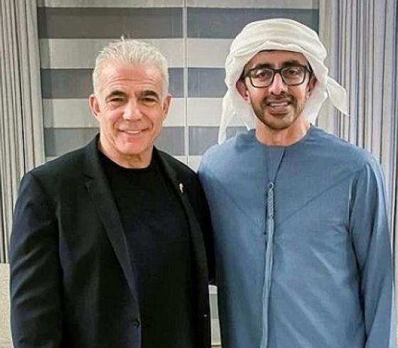 لابيد وبن زايد