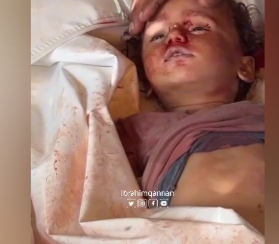 وداع الشهداء الاطفال في غزة.PNG