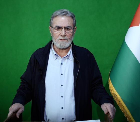 القائد زياد النخالة الأمين العام لحركة الجهاد الإسلامي