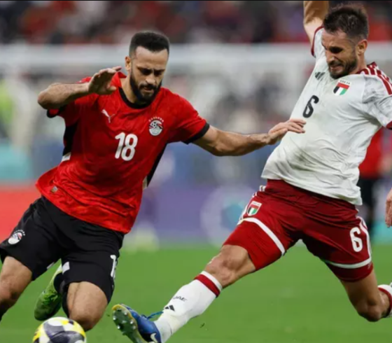 بث مباشر مباراة مصر والأردن في كأس العرب