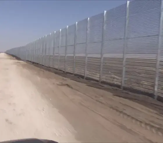 سياج أمني على الحدود الاردنية الفلسطينية