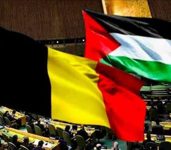 بلجيكا وفلسطين