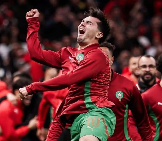 ابراهيم دياز نجم المنتخب المغربي