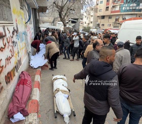 وداع شهداء في غزة- ارشيفية