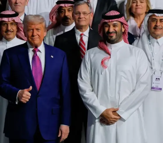 محمد بن سلمان ودونالد ترامب