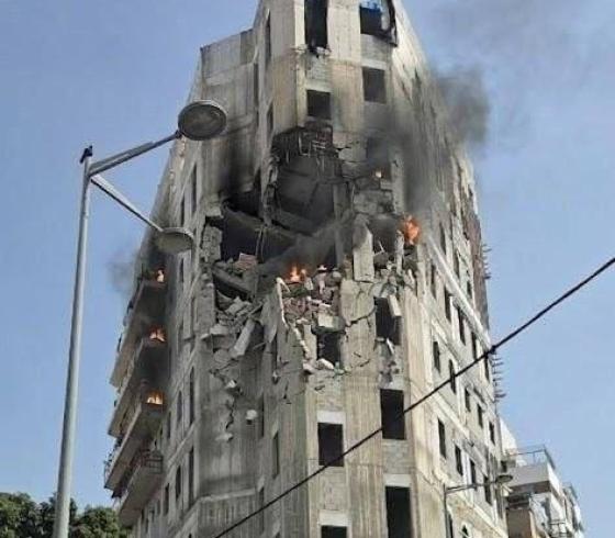 قصف ايراني لاسرائيل