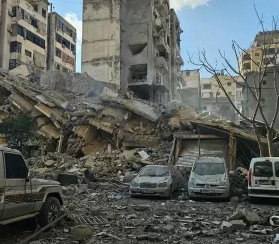 قصف في لبنان