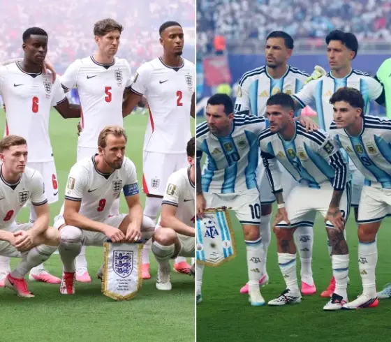 الارجنتين وانجلترا