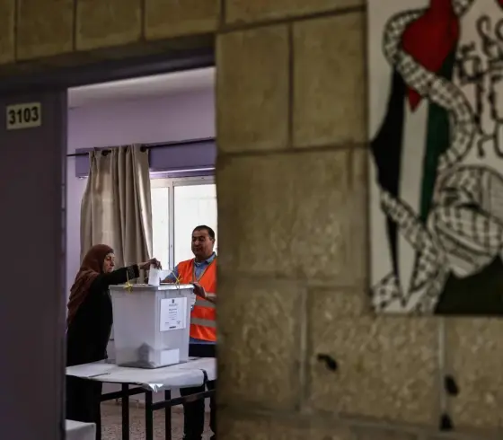 انتخابات فلسطينية- ارشيفية