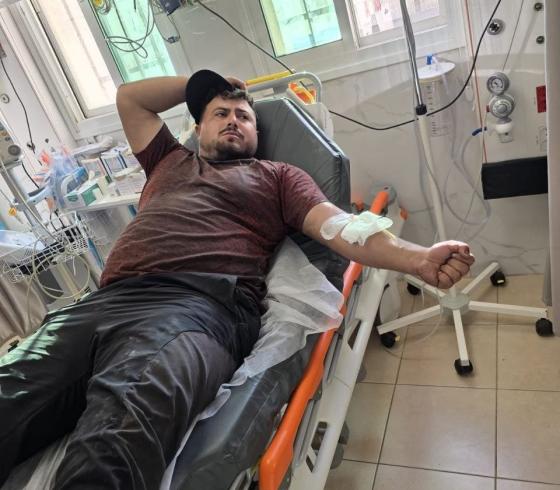 اصابة جراء اعتداء مستوطنين عليه في قرية المغير برام الله