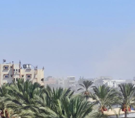 قصف غزة دير البلح.jpeg
