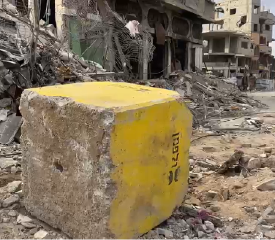 الخط الأصفر الشجاعية
