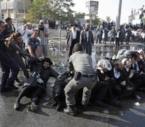 صورة خلال التظاهرة 