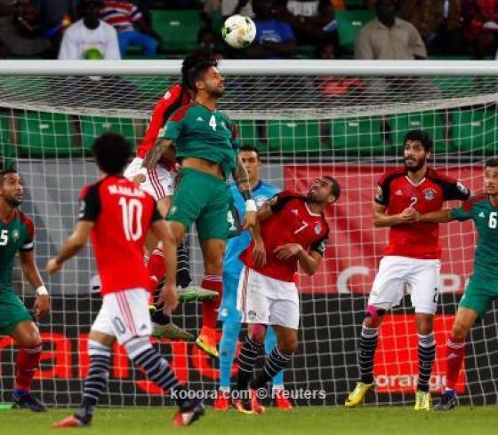 من ملعب المباراة