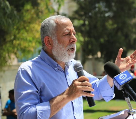 عضو المكتب السياسي في حركة الجهاد الإسلامي في فلسطين د. محمد الهندي