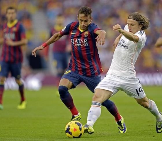 مودريتش ونيمار في مواجهة الكلاسيكو