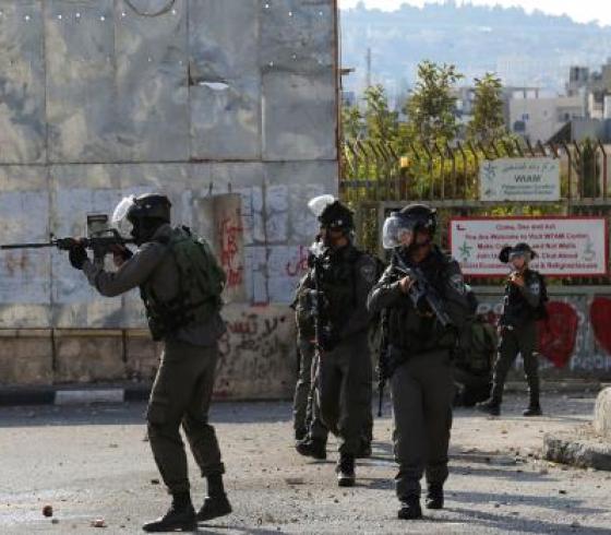 جنود الاحتلال الاسرائيلي في القدس المحتلة