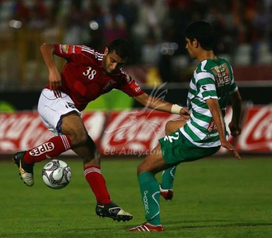 النادي الأهلي في إطار منافسات الدورى المصري الممتاز