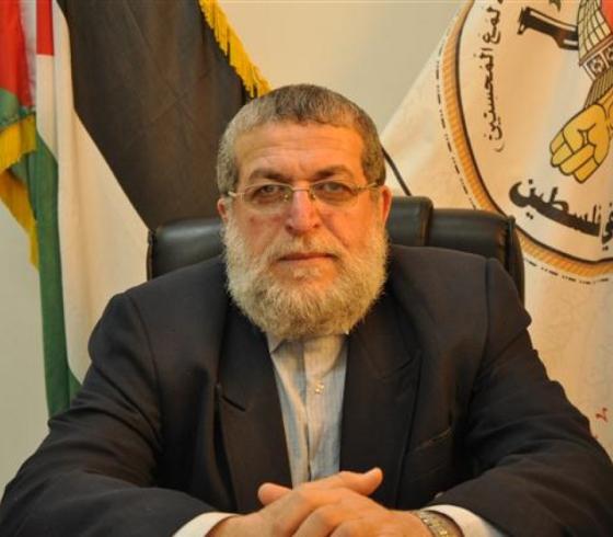 نافذ عزام عضو المكتب السياسي لحركة الجهاد الاسلامي