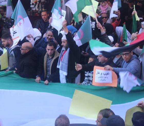 مظاهرات في الجزائر