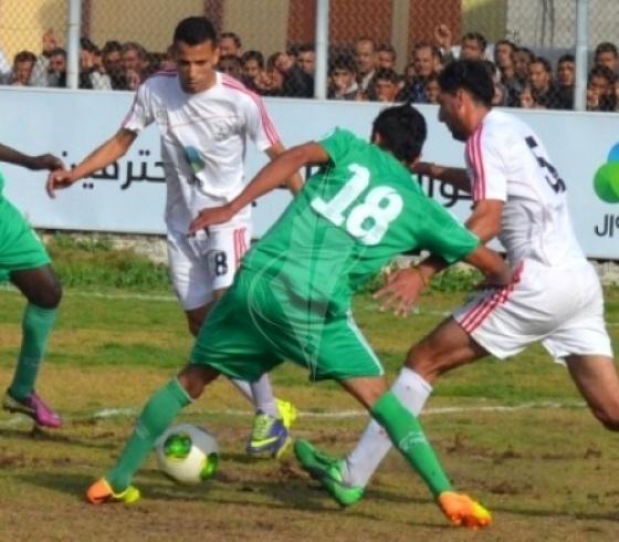 لقاء سابق بين الشجاعية وشباب خانيونس