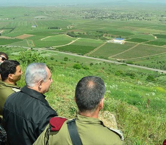 "أرشيفية" نتنياهو يتفقد الجبهة الشمالية