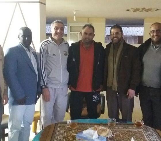 جانب من الزيارة