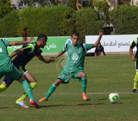 جانب من لقاء الشجاعية والهلال