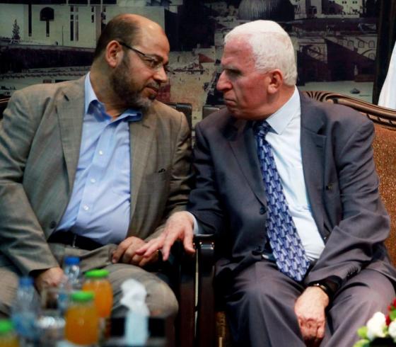 عزام الاحمد وموسى أبو مرزوق