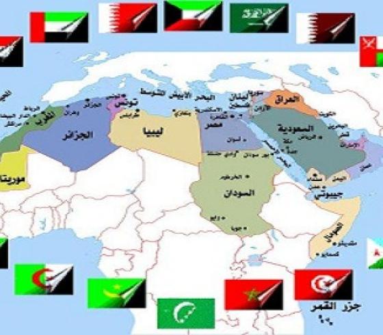 خريط-للدول-العربية