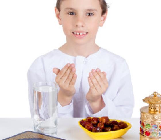 صيام طفل