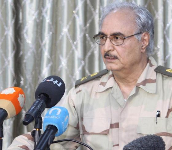 الفريق أول الركن خليفة حفتر القائد العام للجيش الليبي