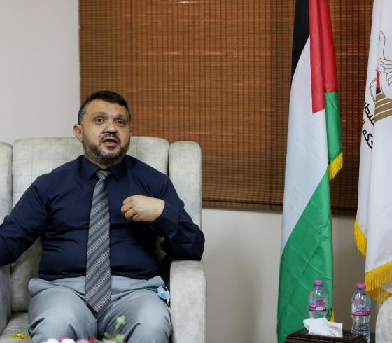 بلدية دير البلح تبحث مع الحكم المحلي التعاون بنهوض العمل لخدمة المواطنين