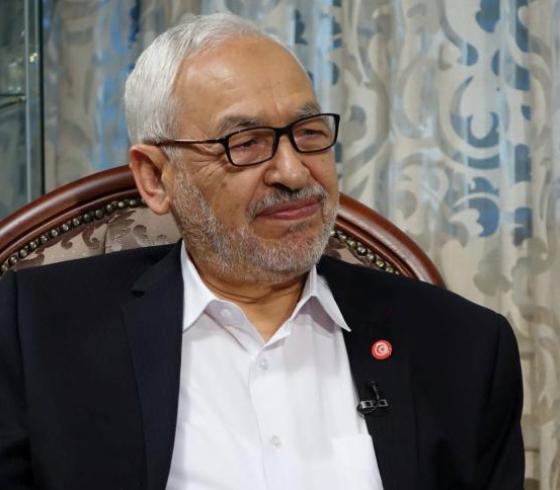 راشد الغنوشي رئيس حزب النهضة التونسي