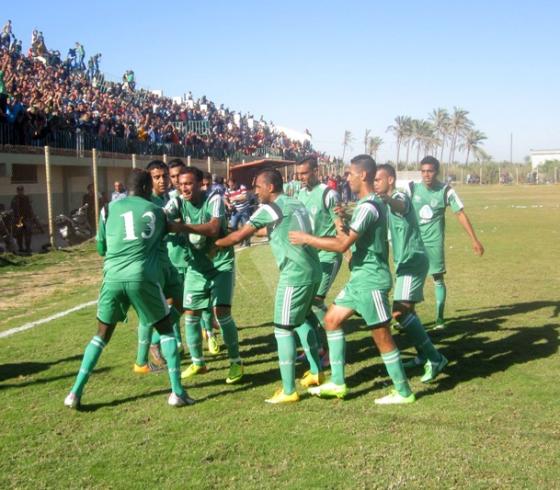 فرحة لاعبي الشجاعية
