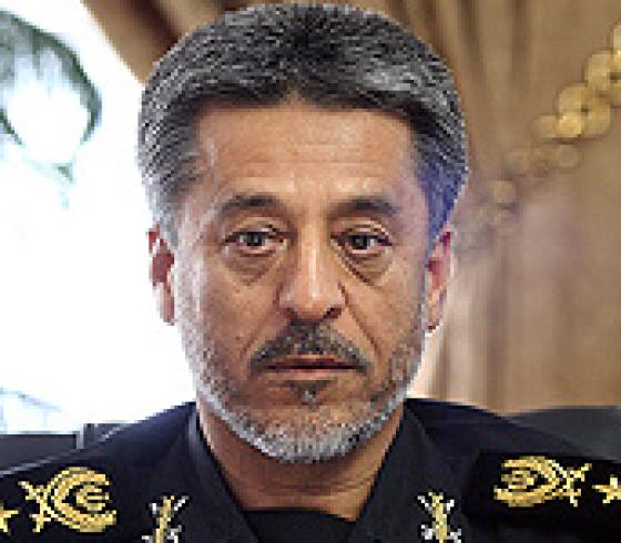 قائد سلاح البحر في الجيش الايراني الادميرال حبيب الله سياري