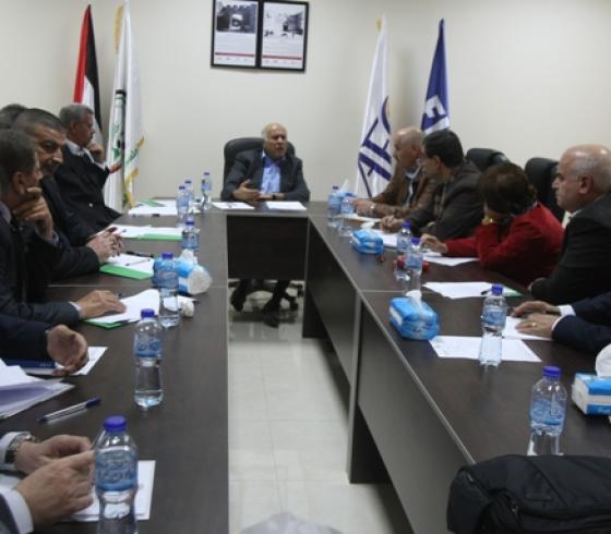 إجتماع الإتحاد الفلسطيني لكرة القدم
