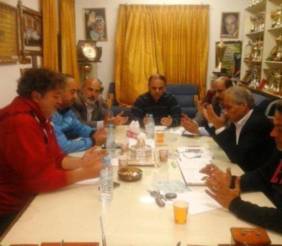 جلسه الاتفاق مع البلعاوى لقيادة العميد