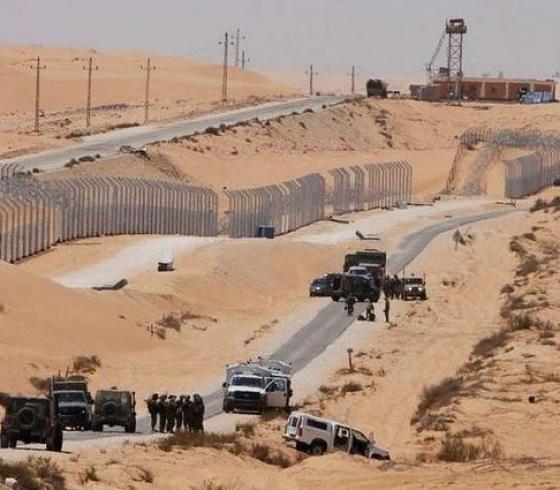 الحدود المصرية الاسرائيلية
