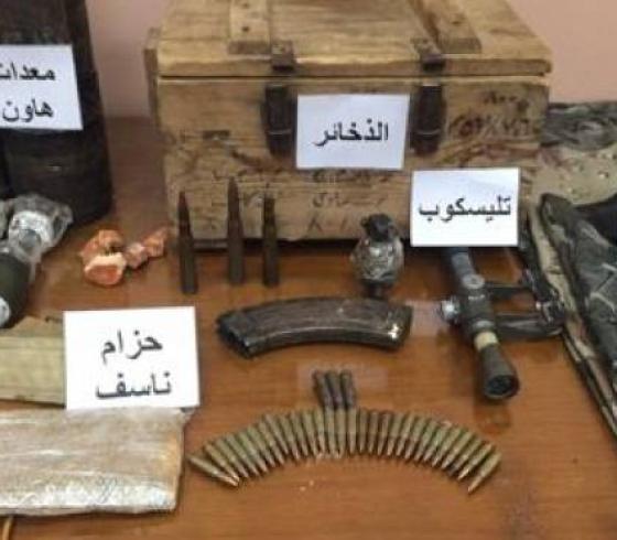 ذخائر بحوزة الخاطفين