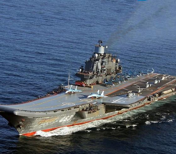 حاملة الطائرات الروسية kuznetsov class