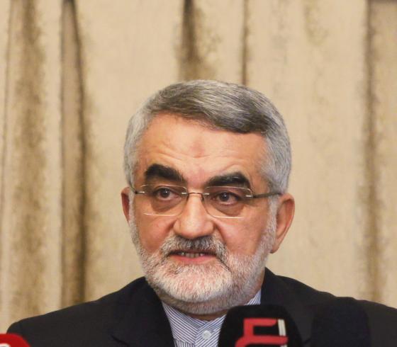 رئيس مجلس الشورى الإيراني، علاء الدين بروجردي