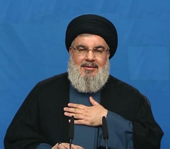 السيد حسن نصر الله الأمين العام لحزب الله اللبناني
