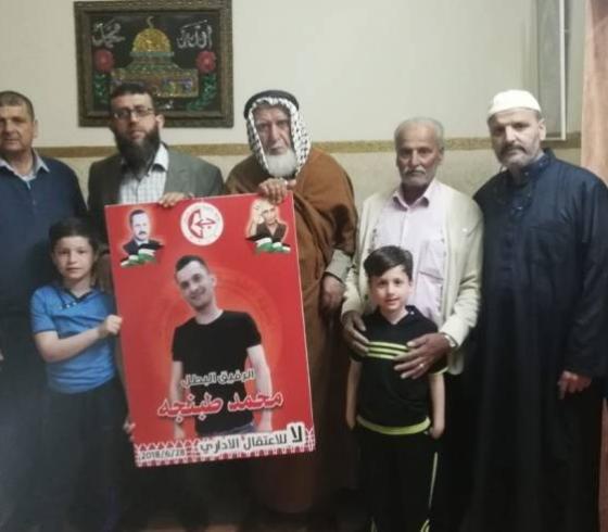 الشيخ خضر عدنان يزور ذوي الاسيرين حسام الرزة ومحمد طبنجة