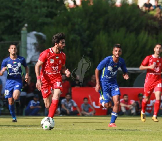 جانب من المباراة بعدسة الزميل (داود أبو الكاس)