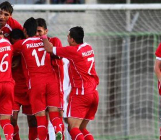 فرحة لاعبي المنتخب الأولمبي
