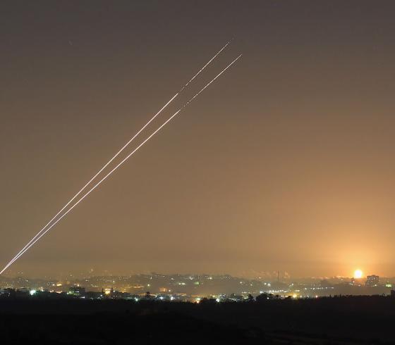 صواريخ المقاومة الفلسطينية في قطاع غزة