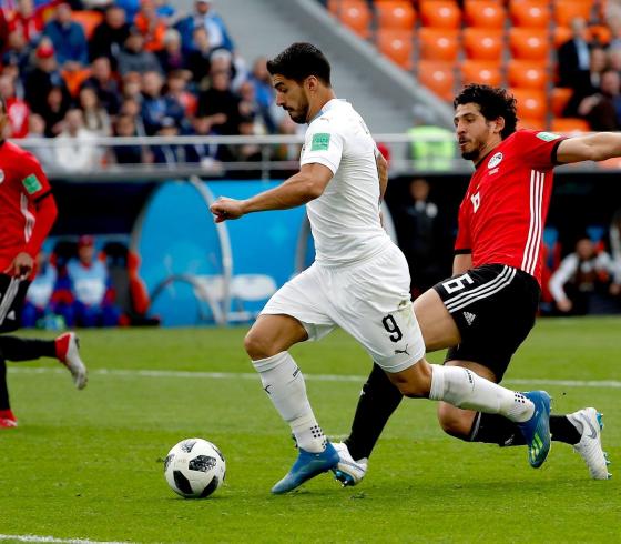 المنتخب المصري ومنتخب الأوروغواي